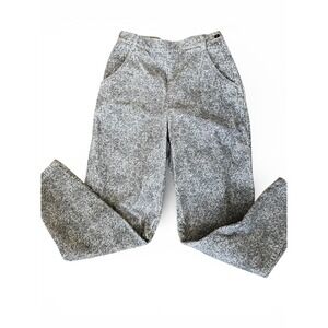 Vintage Espirit Sport Women's Side Zip Black and White Pants